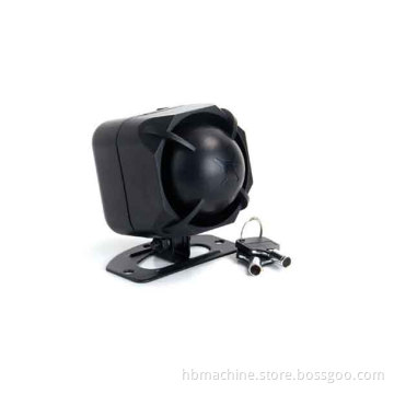 auto siren horn 120db abs,backup siren ,alarm speaker,melody siren